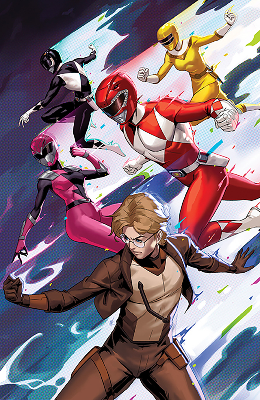 Power Rangers Across The Morphin Grid #1 (One Shot) Cover A Regular Ejikure Cover