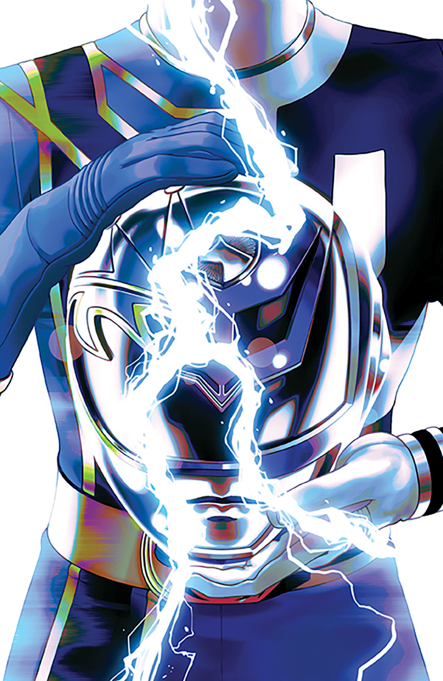 Power Rangers Across The Morphin Grid #1 (One Shot) Cover C Variant Goni Montes Foil Cover