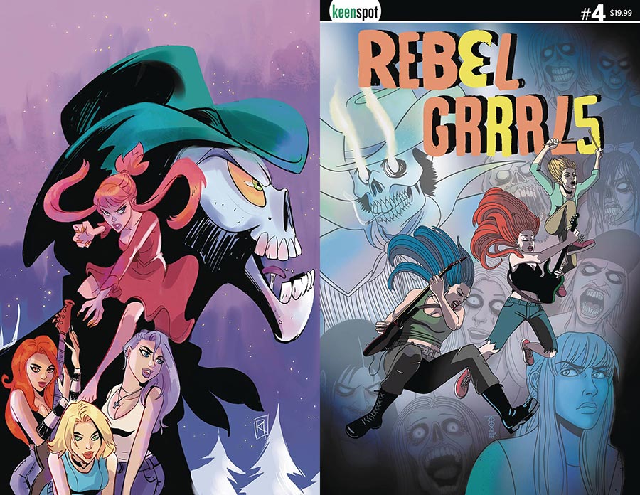 Rebel Grrrls #4 Cover D Variant Robert Ahmad & The Becka Holofoil Cover