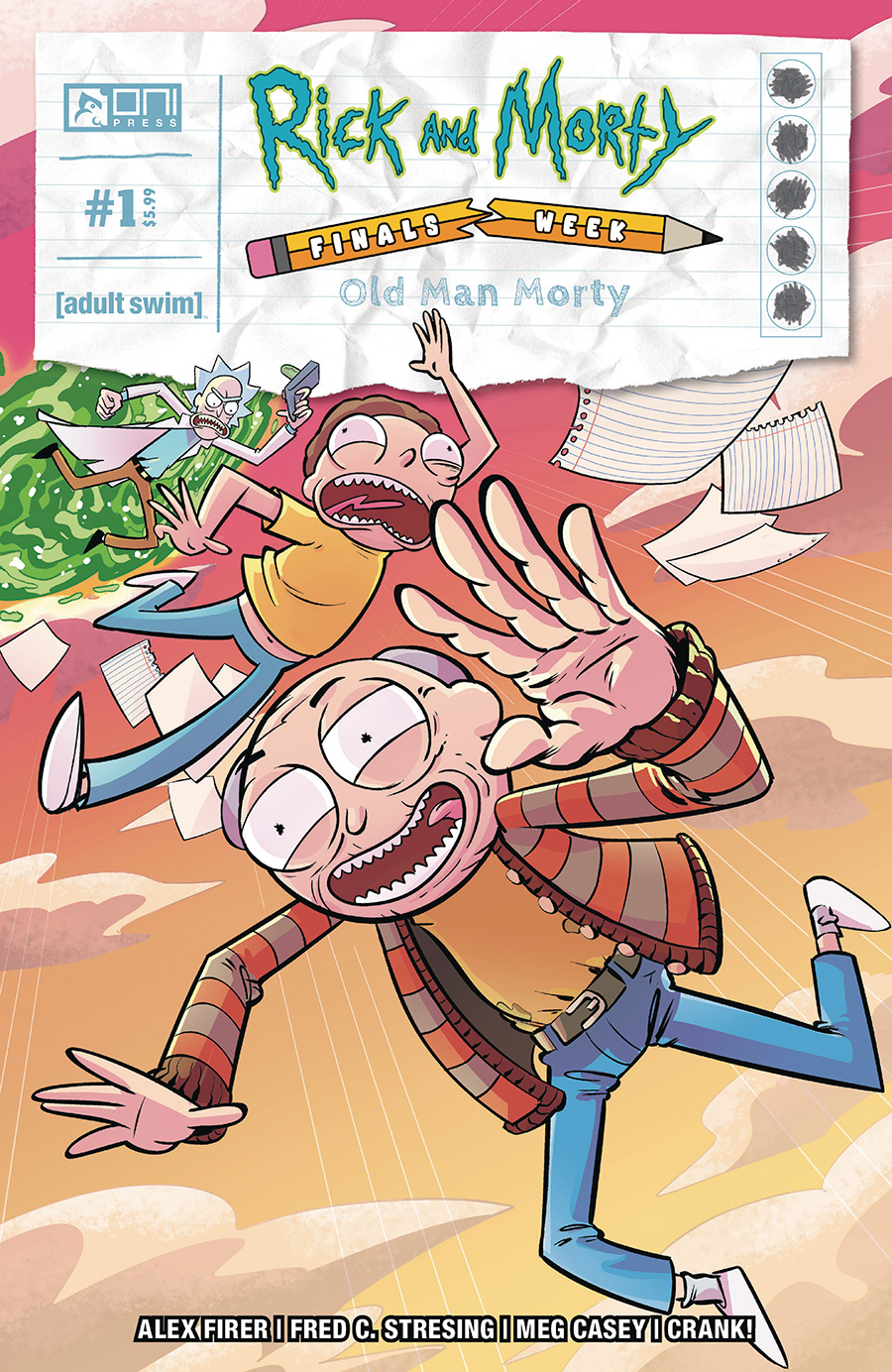 Rick And Morty Finals Week Old Man Morty #1 (One Shot) Cover A Regular Fred C Stresing Cover