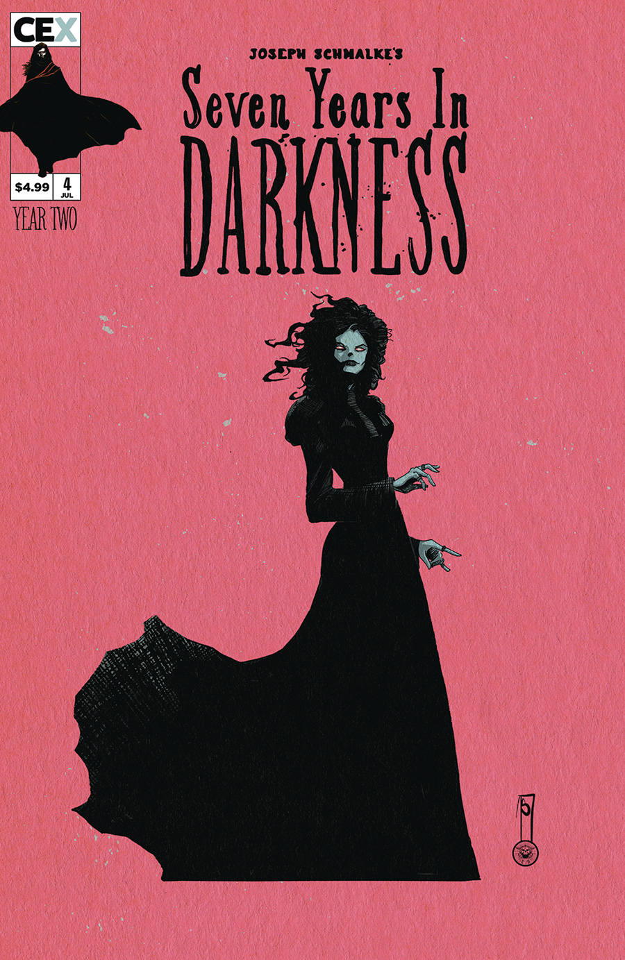 Seven Years In Darkness Year Two #4 Cover A Regular Joseph Schmalke Cover