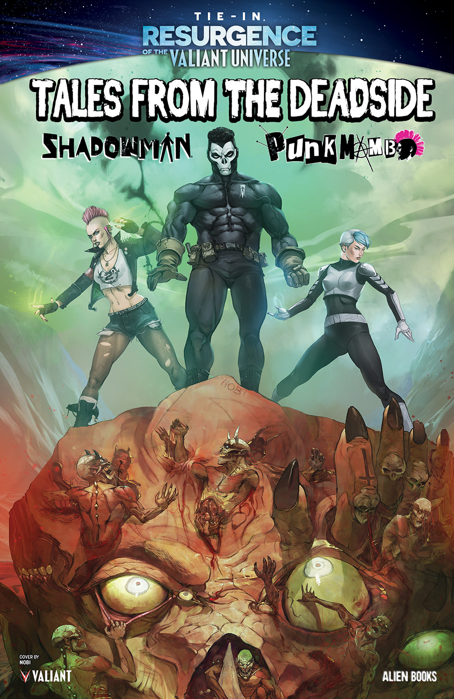 Shadowman & Punk Mambo Tales From The Deadside #1 (One Shot) Cover A Regular Nobi Cover (Resurgence Of Valiant Tie-In)