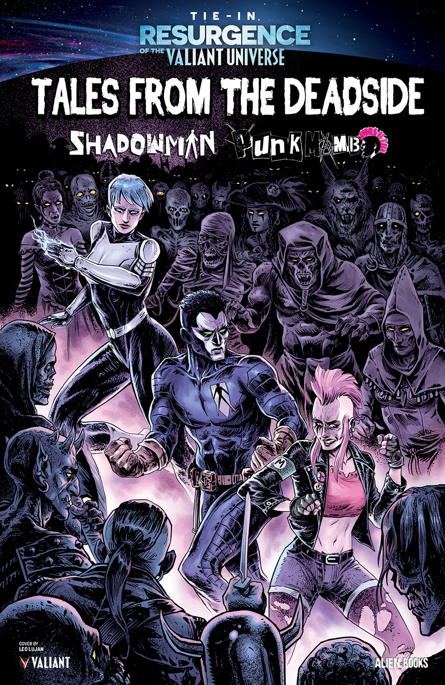 Shadowman & Punk Mambo Tales From The Deadside #1 (One Shot) Cover C Variant Leo Lujan Cover (Resurgence Of Valiant Tie-In)