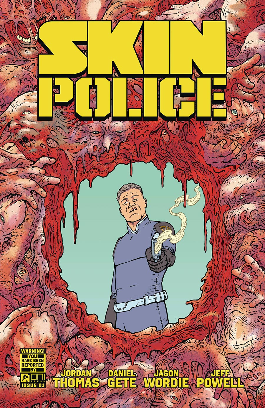 Skin Police #1 Cover A Regular Daniel Gete & Jason Wordie Cover (Limit 1 Per Customer)