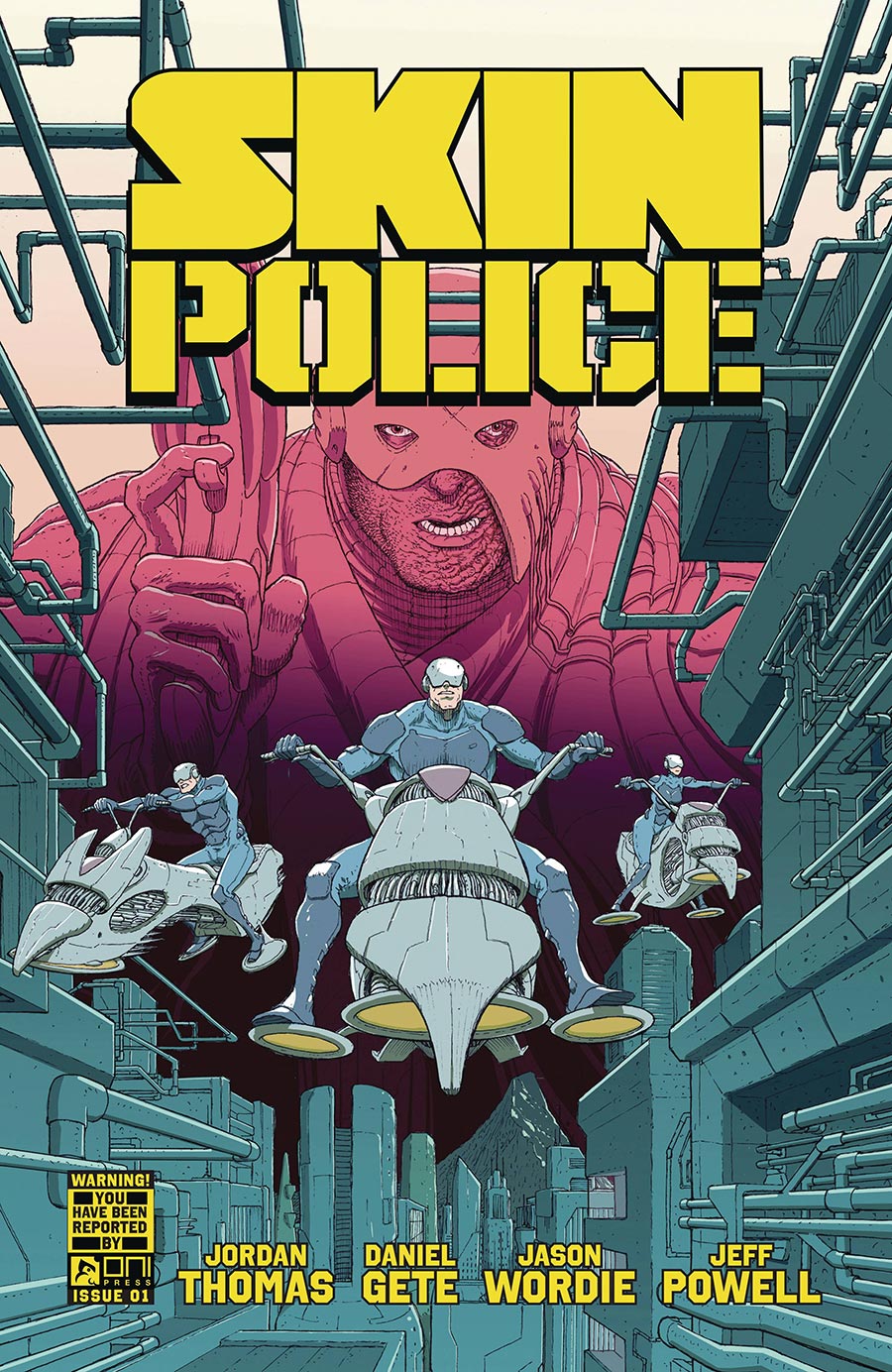 Skin Police #1 Cover B Variant Nick Pitarra Cover (Limit 1 Per Customer)