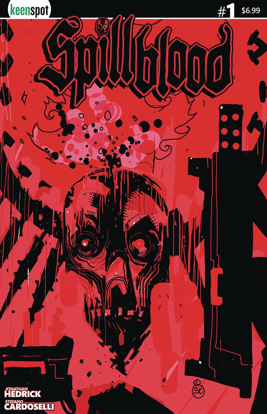 Spillblood #1 Cover A Regular Stefano Cardoselli Cover