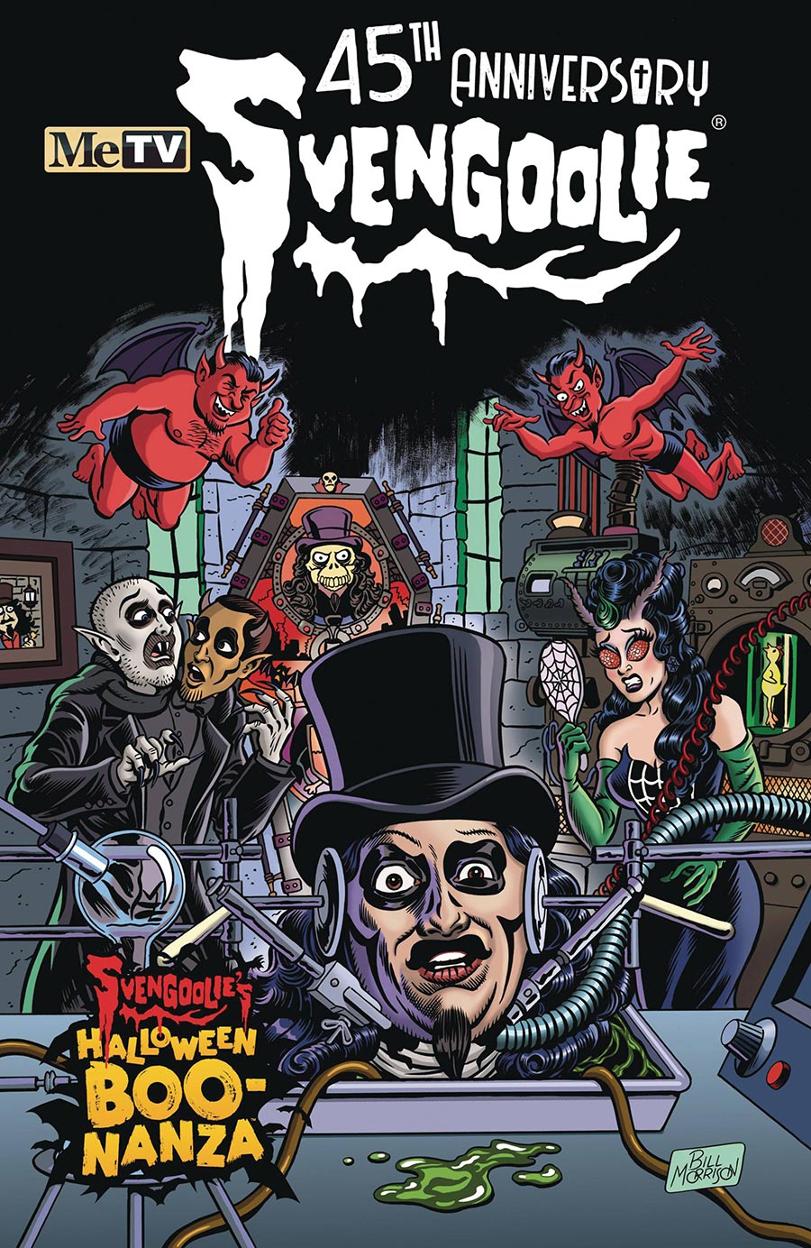 Svengoolie 45th Anniversary Svengoolies Halloween Boo-Nanza #1 (One Shot) Cover A Regular Bill Morrison Cover (Limit 1 Per Customer)