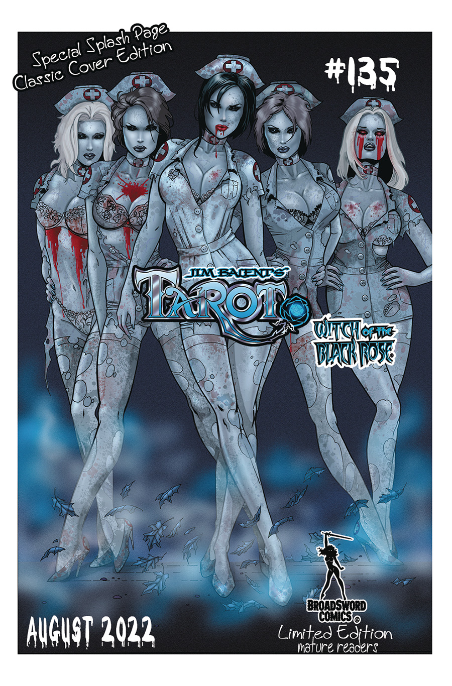 Tarot Witch Of The Black Rose #135 Cover H Limited Edition Studio Splash Cover