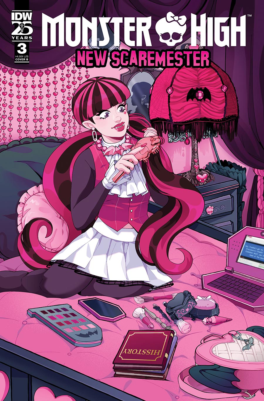 Monster High New Scaremester #3 Cover B Variant Luciannys Camacho Cover