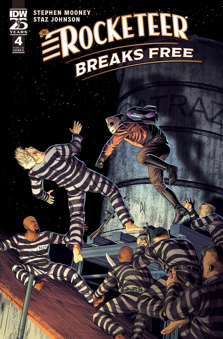 Rocketeer Breaks Free #4 Cover A Regular Doug Wheatley Cover