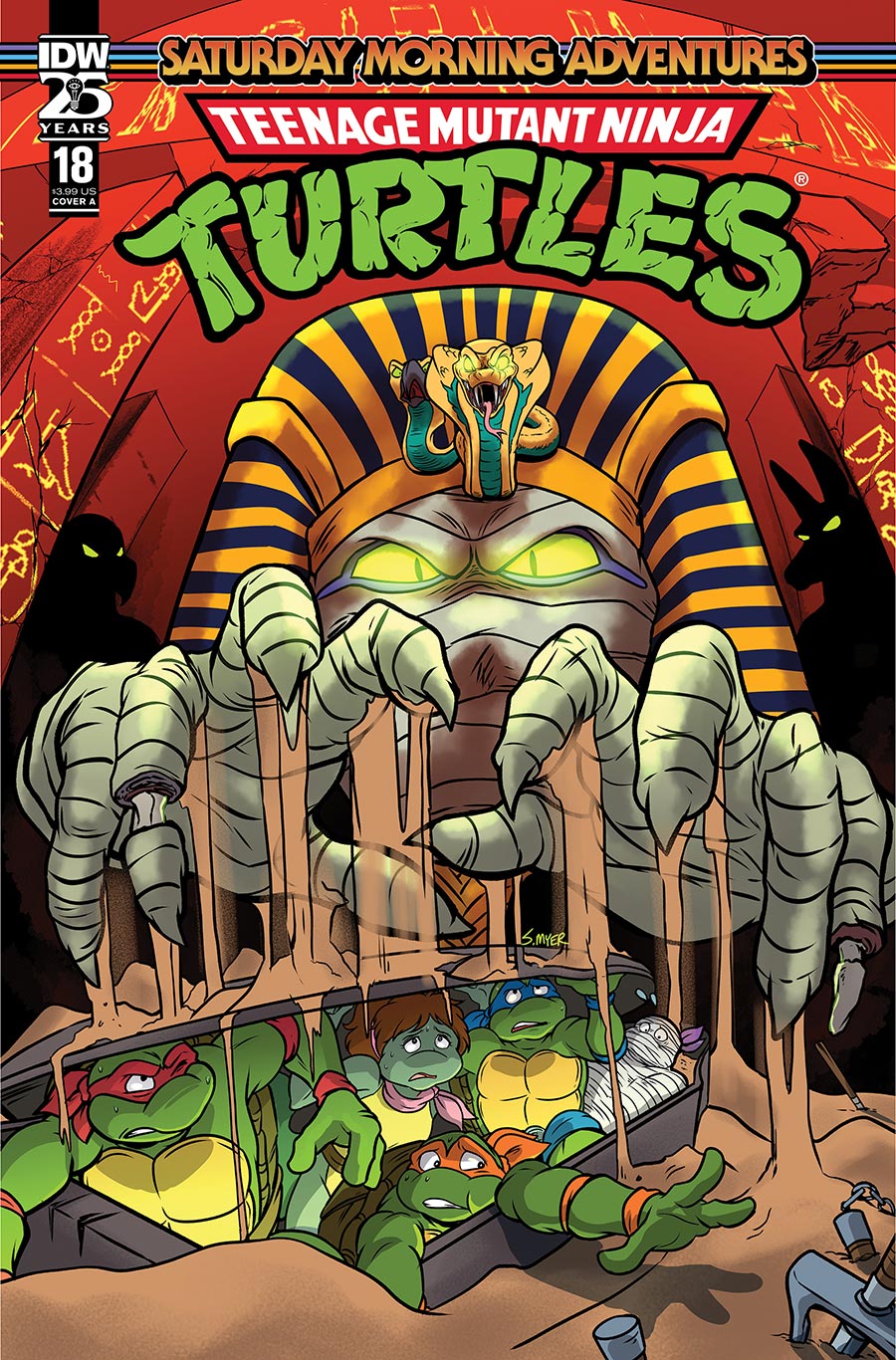 Teenage Mutant Ninja Turtles Saturday Morning Adventures Continued #18 Cover A Regular Sarah Myer Cover