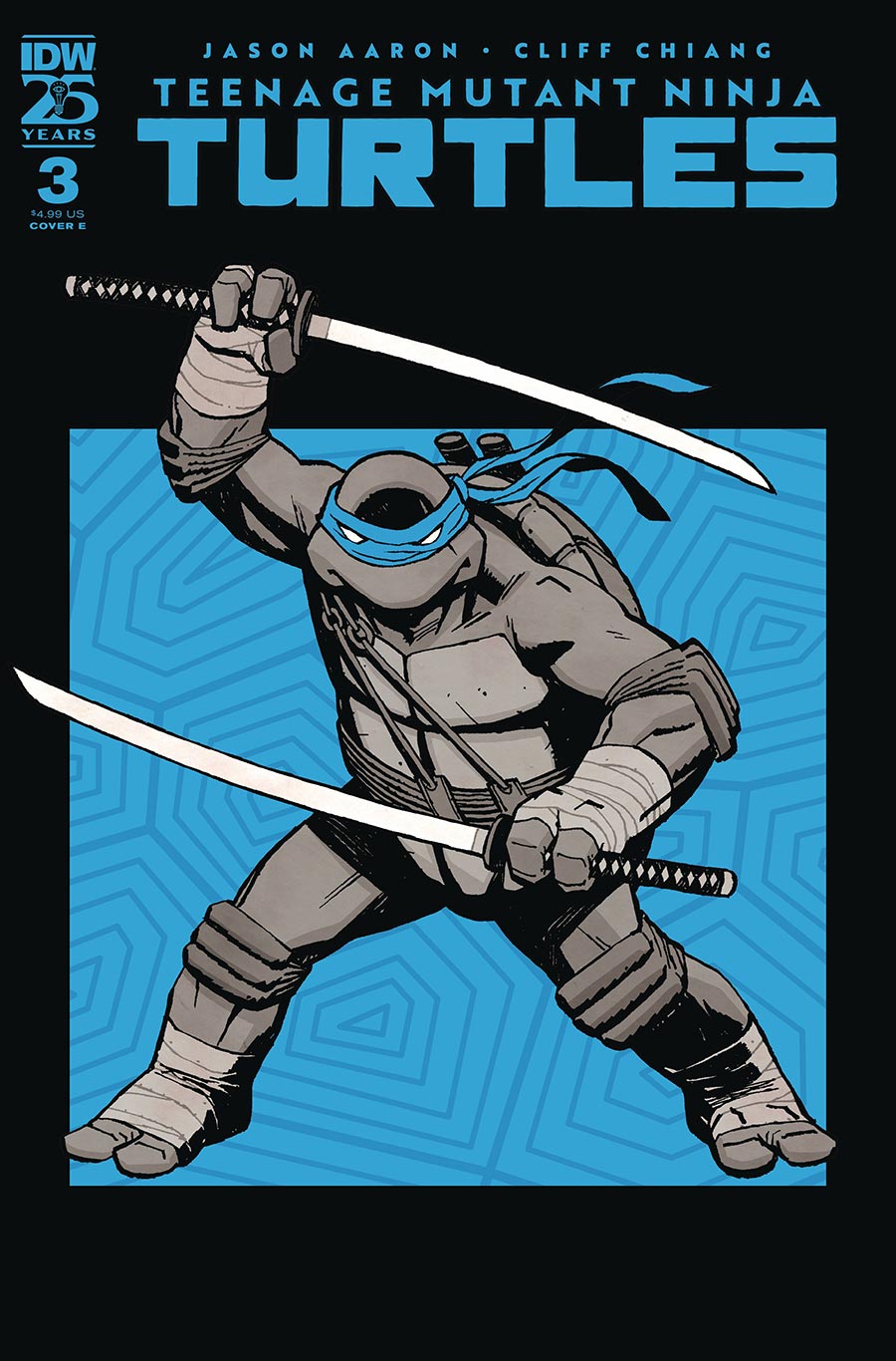 Teenage Mutant Ninja Turtles Vol 6 #3 Cover E Variant Cliff Chiang Cover