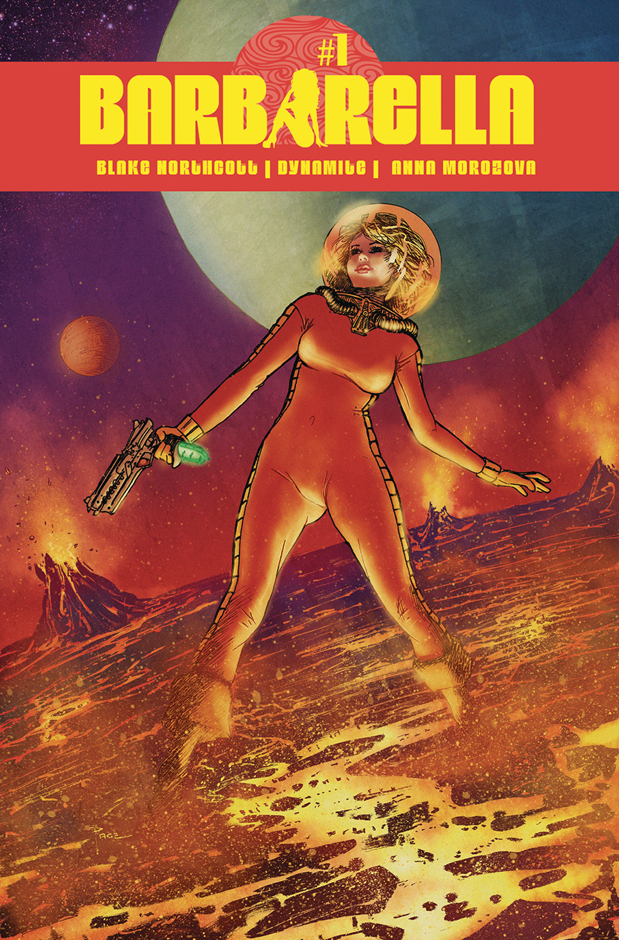 Barbarella Vol 3 #1 Cover C Variant Richard Pace Cover