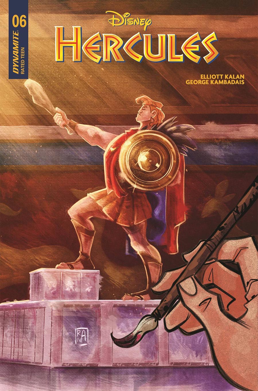 Disney Hercules #6 Cover B Variant Alessandro Ranaldi Cover