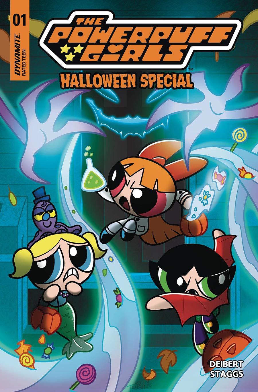 Powerpuff Girls Halloween Special #1 (One Shot) Cover B Variant Trish Forstner Cover