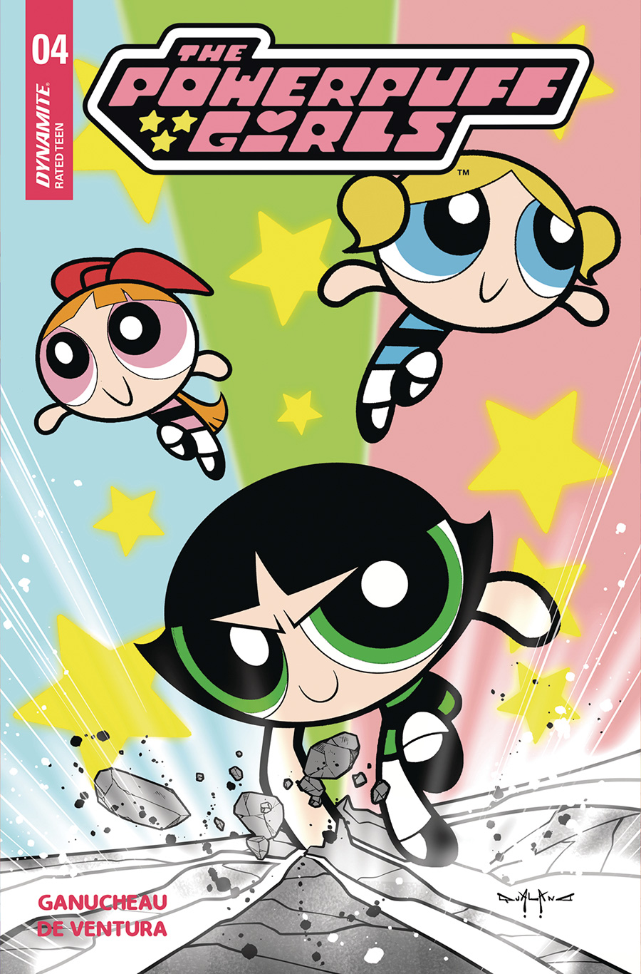 Powerpuff Girls Vol 4 #4 Cover D Variant Pasquale Qualano Cover