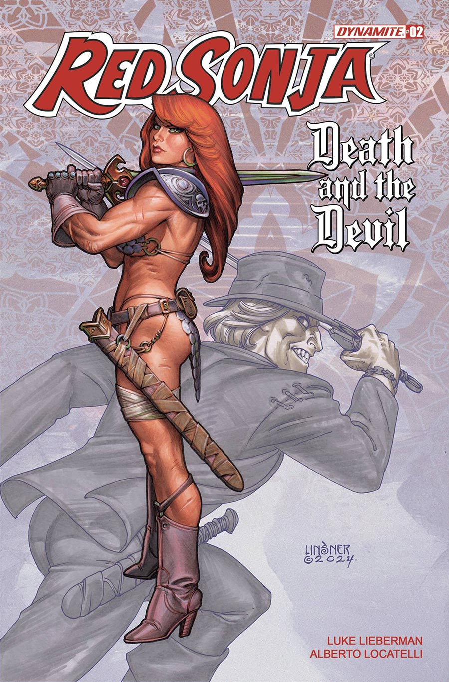 Red Sonja Death And The Devil #2 Cover A Regular Joseph Michael Linsner Cover