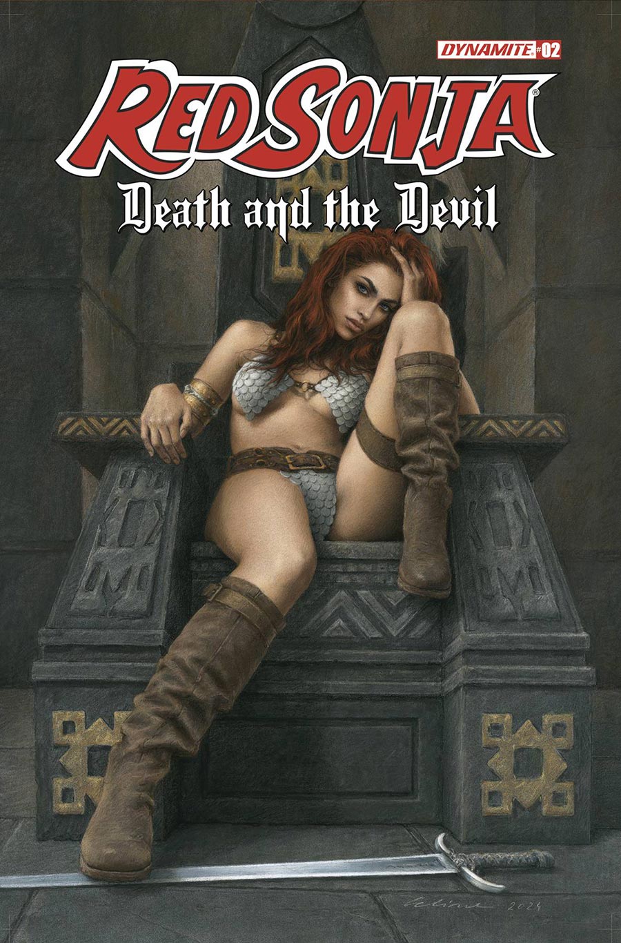 Red Sonja Death And The Devil #2 Cover B Variant Celina Cover