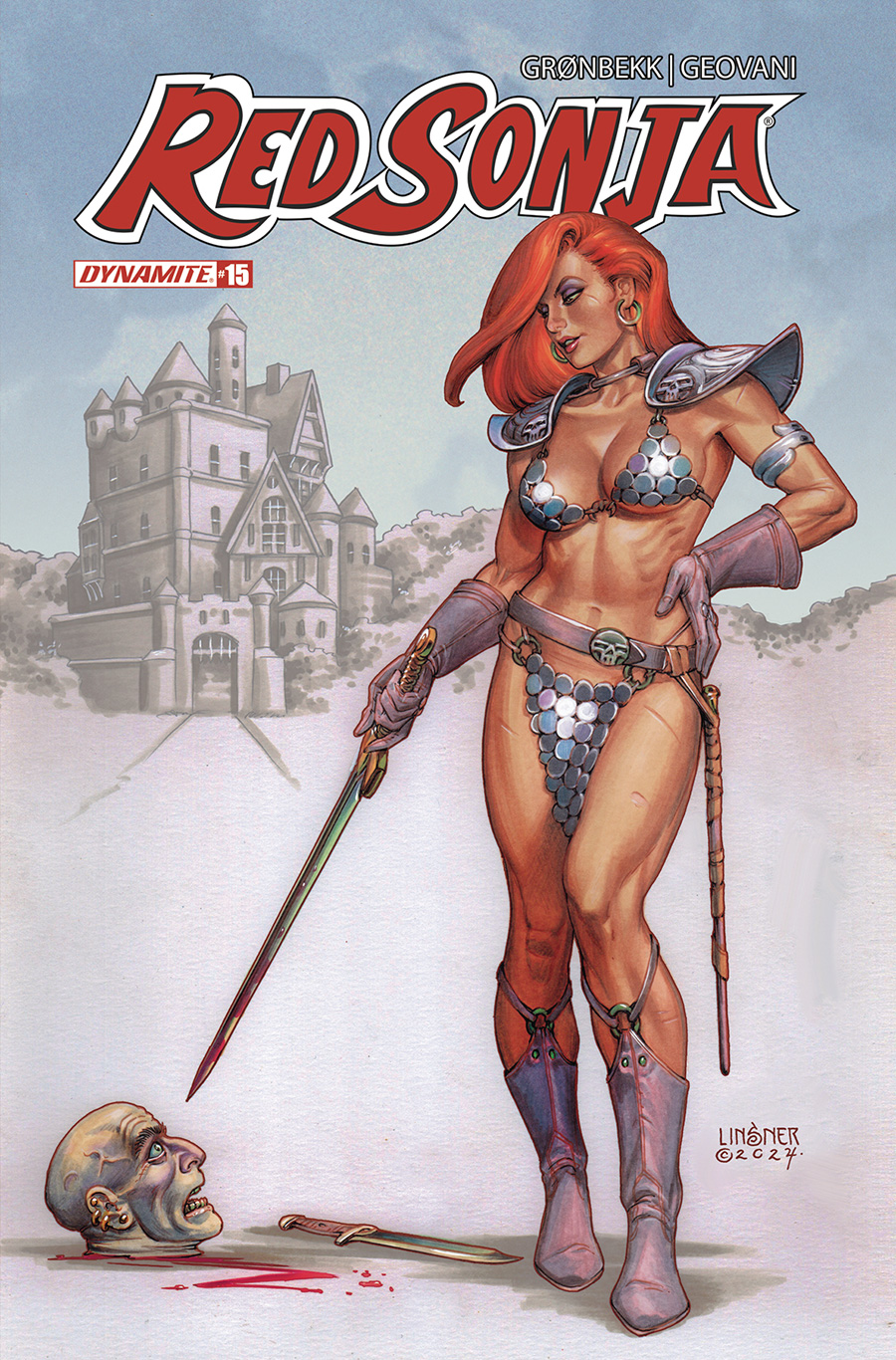 Red Sonja Vol 10 #15 Cover C Variant Joseph Michael Linsner Cover