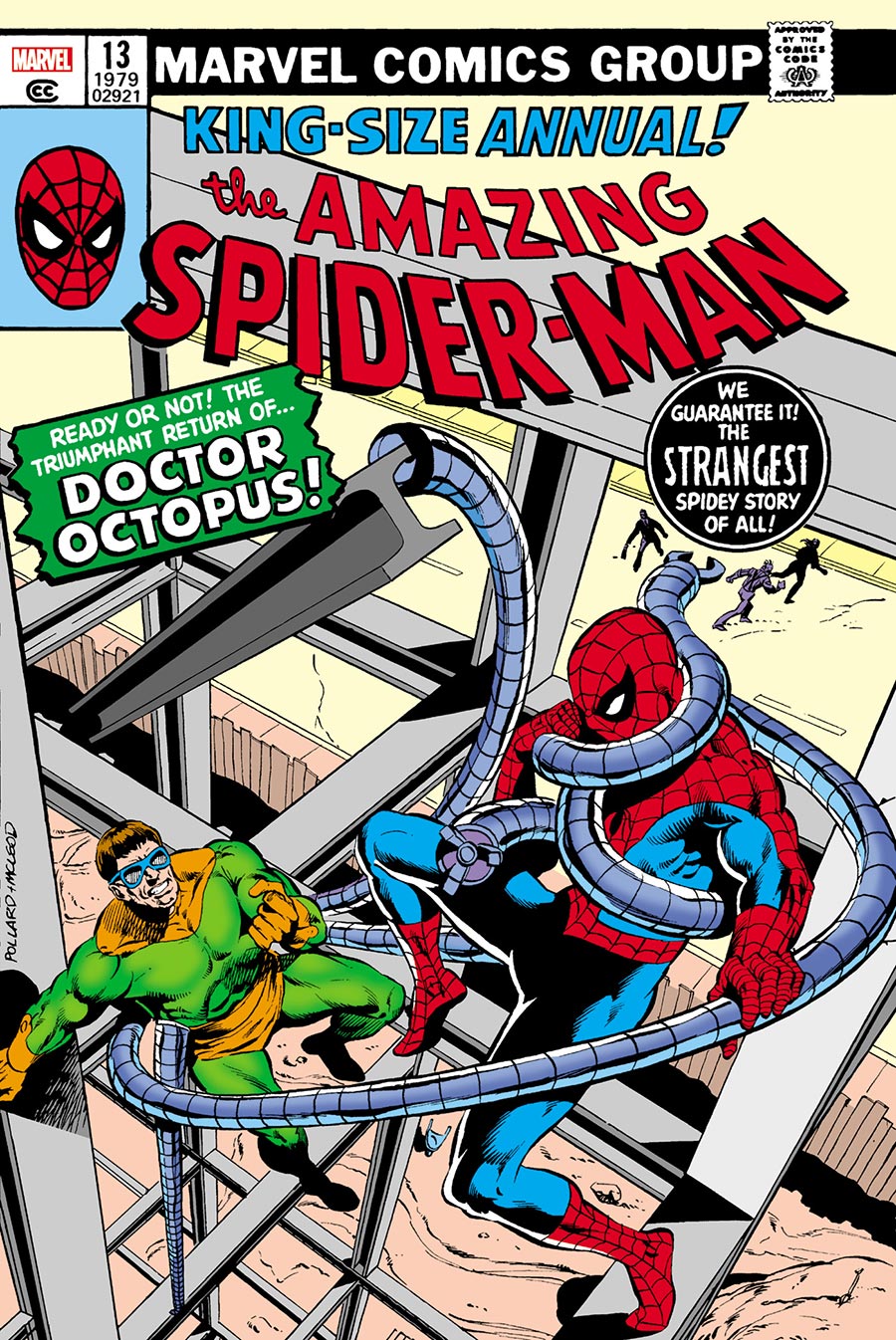 Amazing Spider-Man Omnibus Vol 6 HC Direct Market Keith Pollard Spider-Man vs Doc Ock Variant Cover