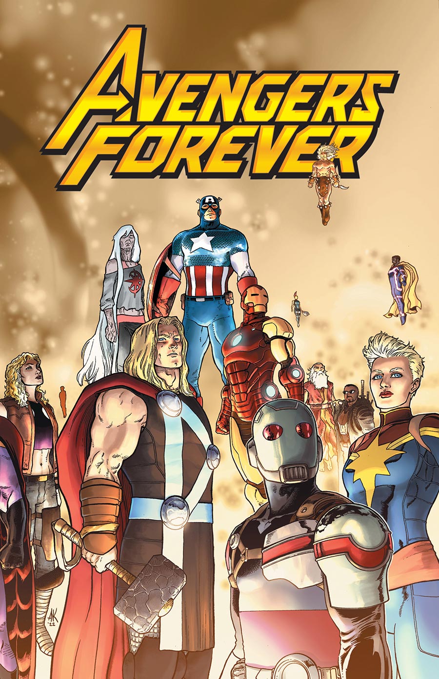 Avengers Forever By Jason Aaron Omnibus HC Book Market Aaron Kuder Cover