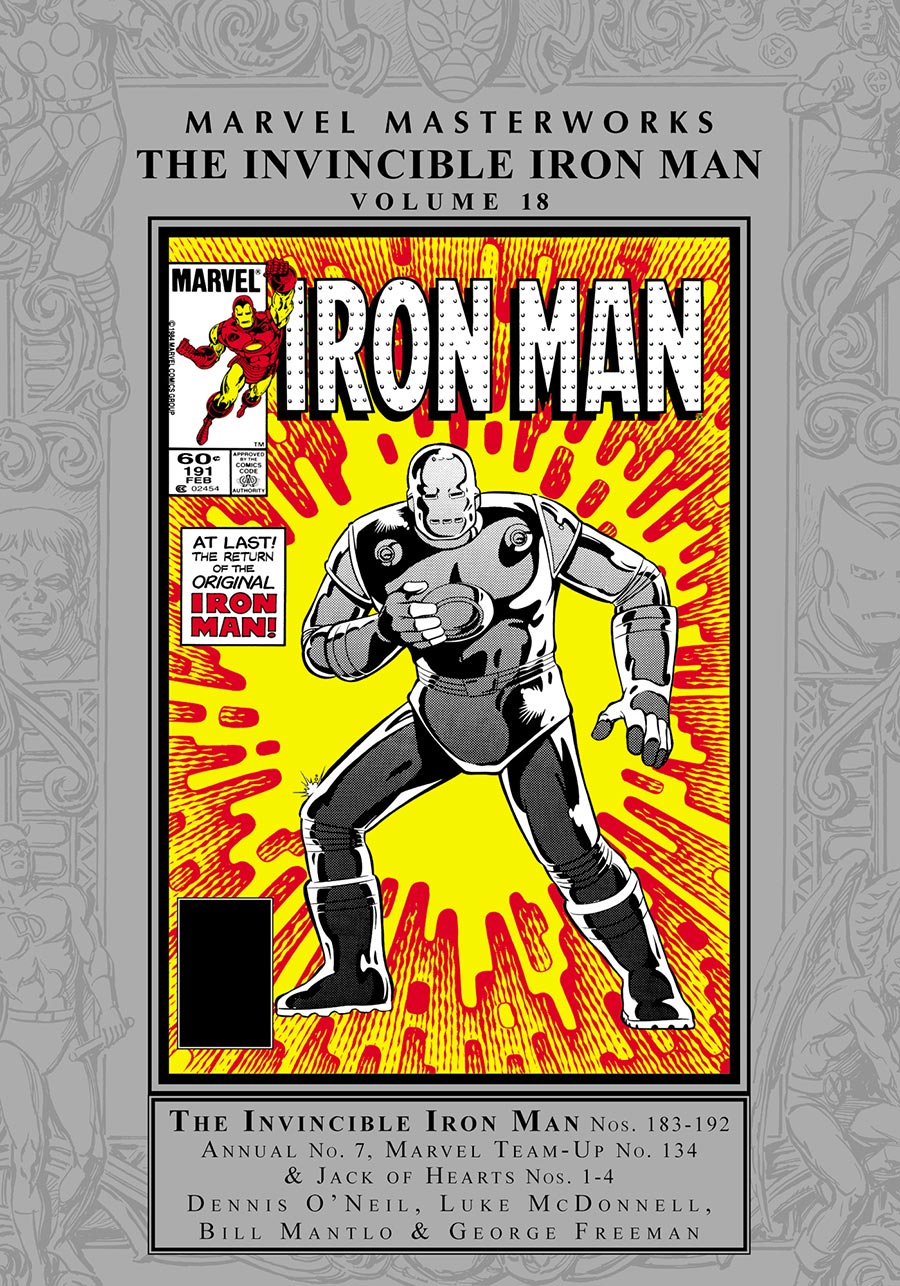 Marvel Masterworks Invincible Iron Man Vol 18 HC Regular Dust Jacket