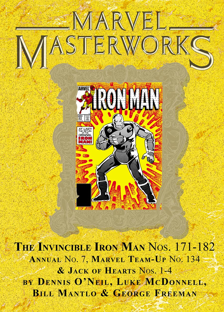 Marvel Masterworks Invincible Iron Man Vol 18 HC Variant Dust Jacket