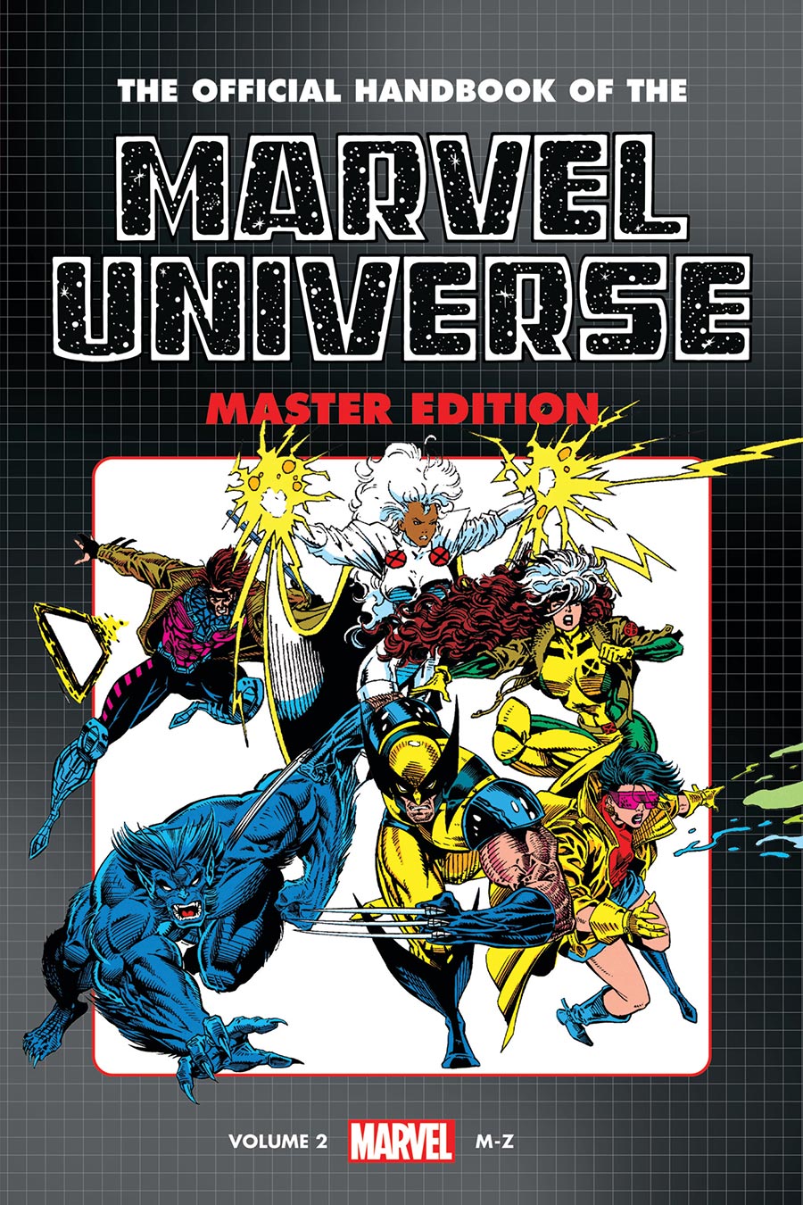 Official Handbook Of The Marvel Universe Master Edition Omnibus Vol 2 HC Direct Market X-Men Variant Cover