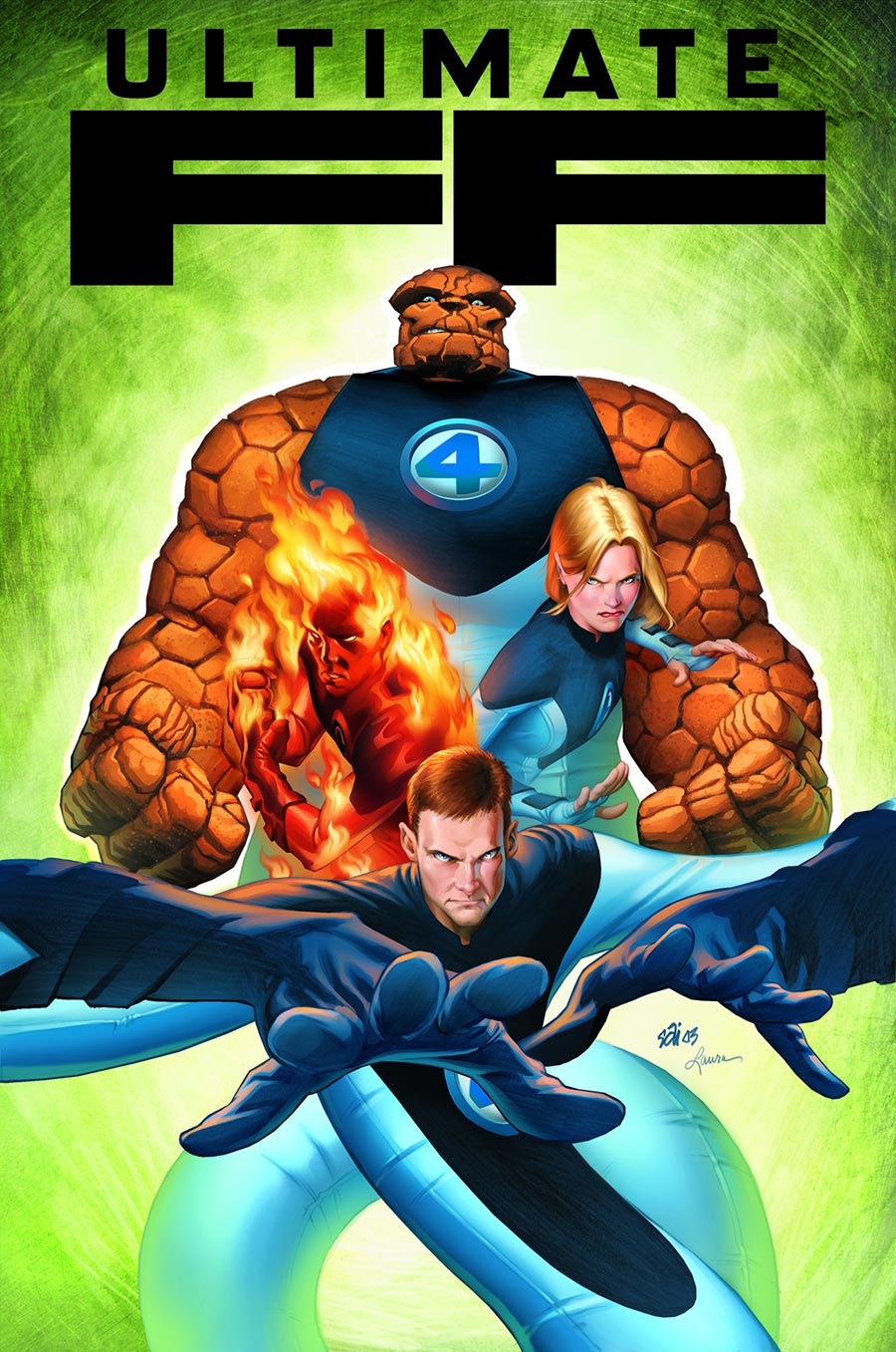 Ultimate Fantastic Four Omnibus Vol 1 HC Book Market Stuart Immonen Cover