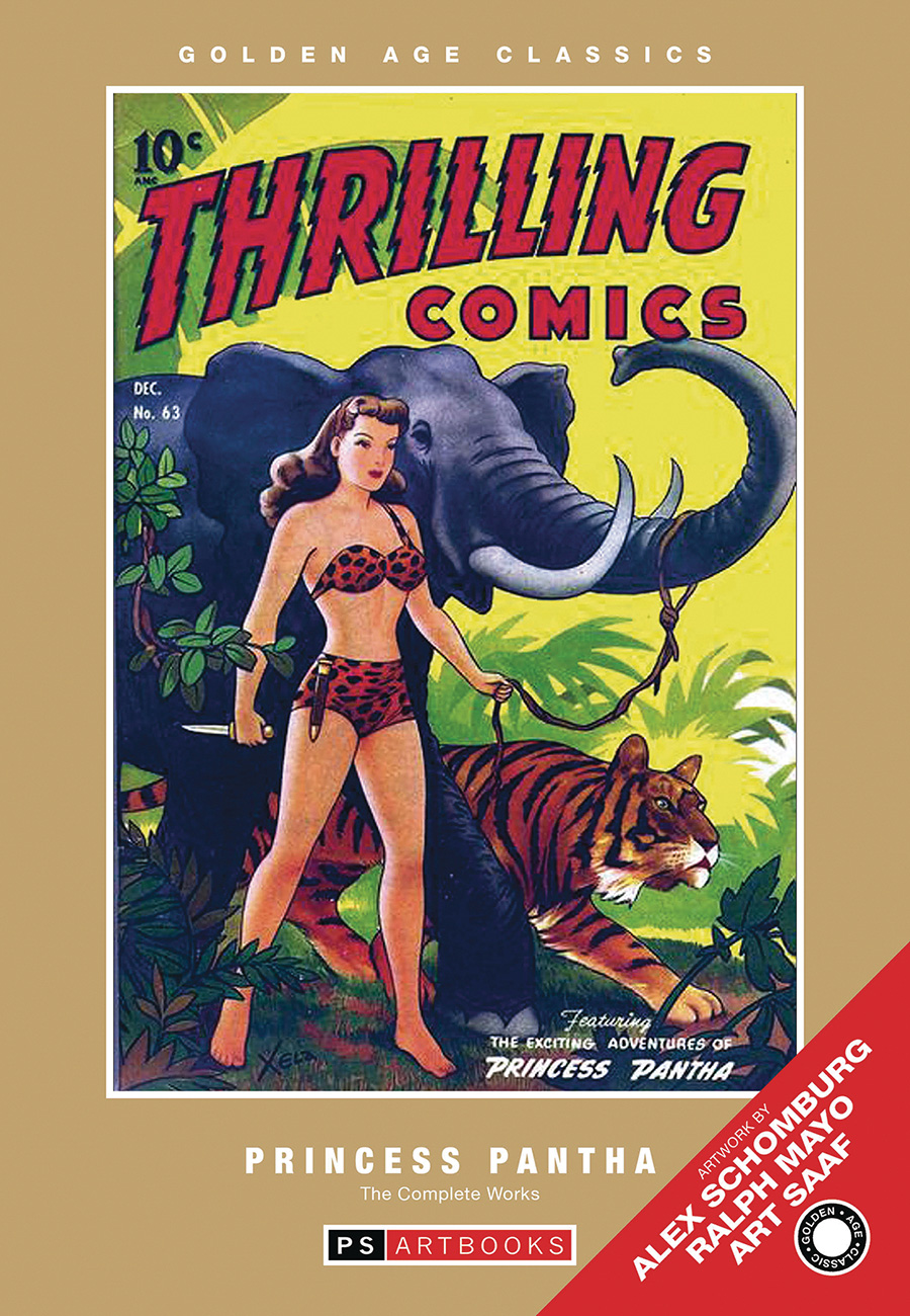 Golden Age Thrilling Comics Featuring Princess Pantha Vol 1 HC