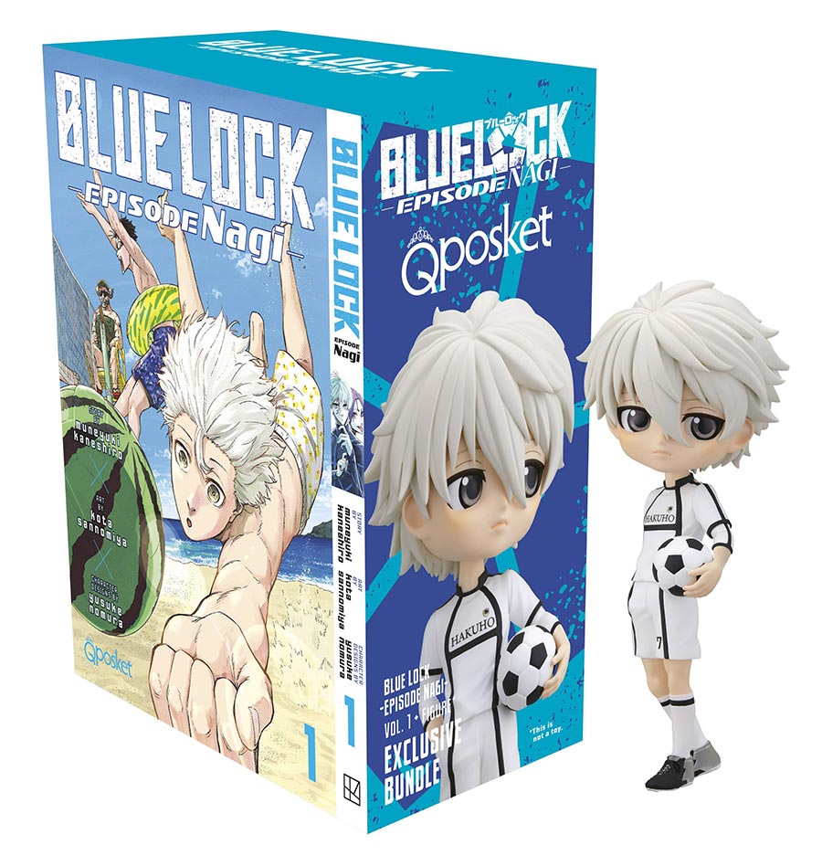 Blue Lock Episode Nagi Vol 1 GN With Exclusive Q Posket Figure