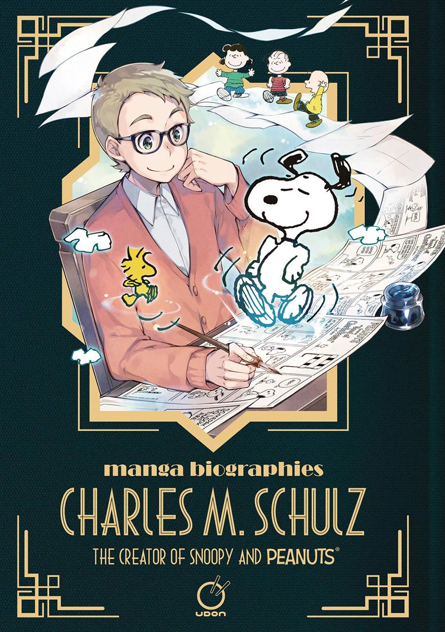 Manga Biographies Charles M Schulz The Creator Of Snoopy And Peanuts GN