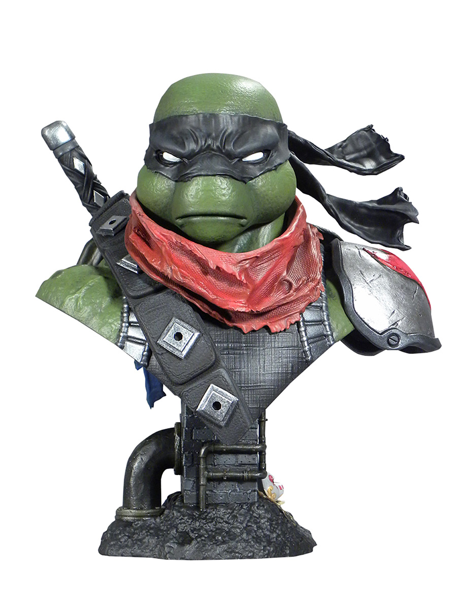 Teenage Mutant Ninja Turtles Legends In 3D Dark Leonardo 1/2 Scale Resin Bust