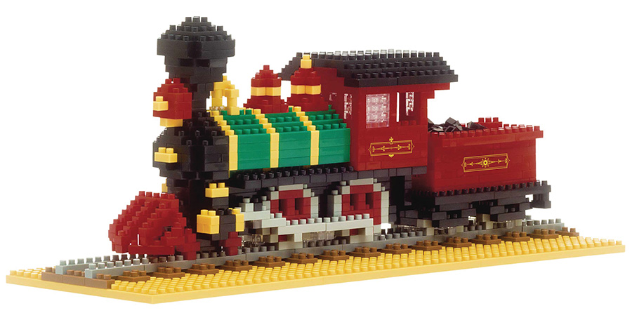 Vehicles Nanoblock Advanced Hobby Series - Steam Locomotive 4-4-0