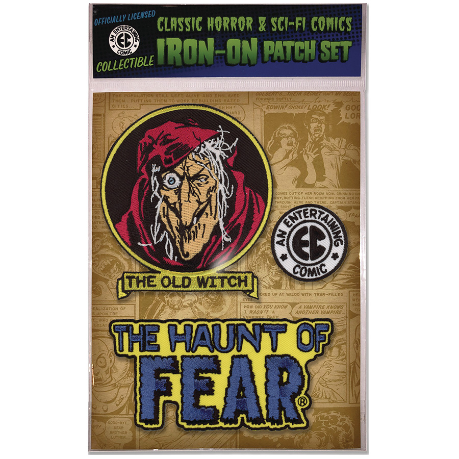 EC Comics Haunt Of Fear Patch Set