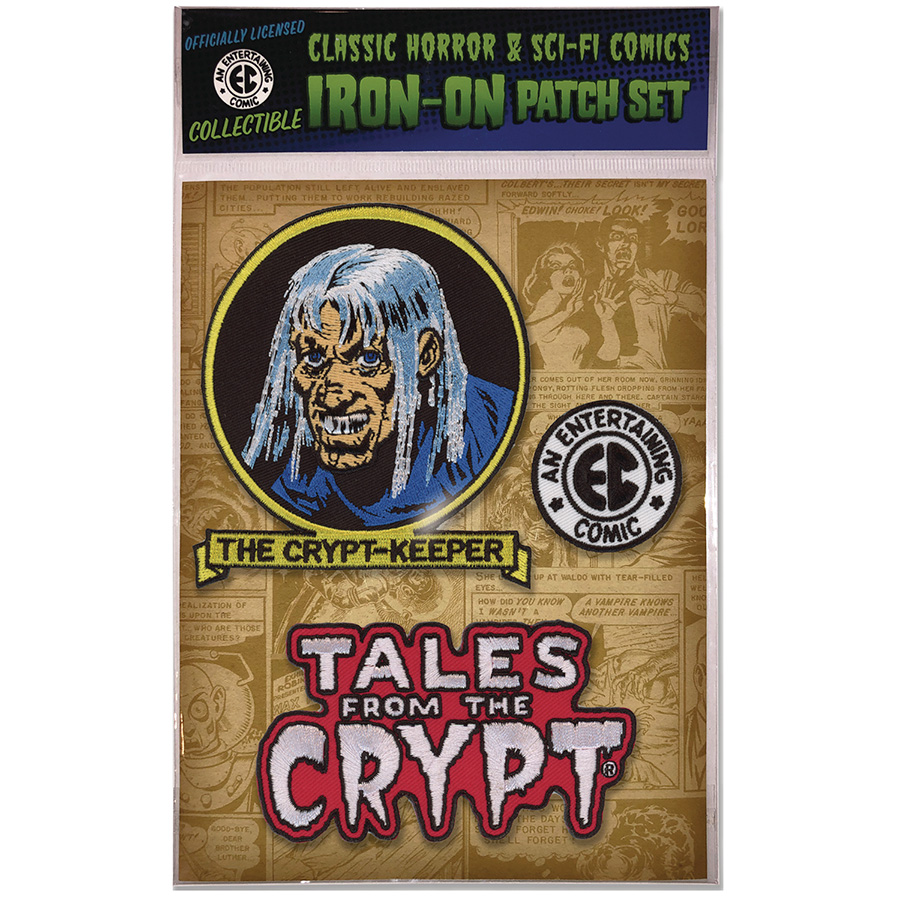 EC Comics Tales From The Crypt Patch Set