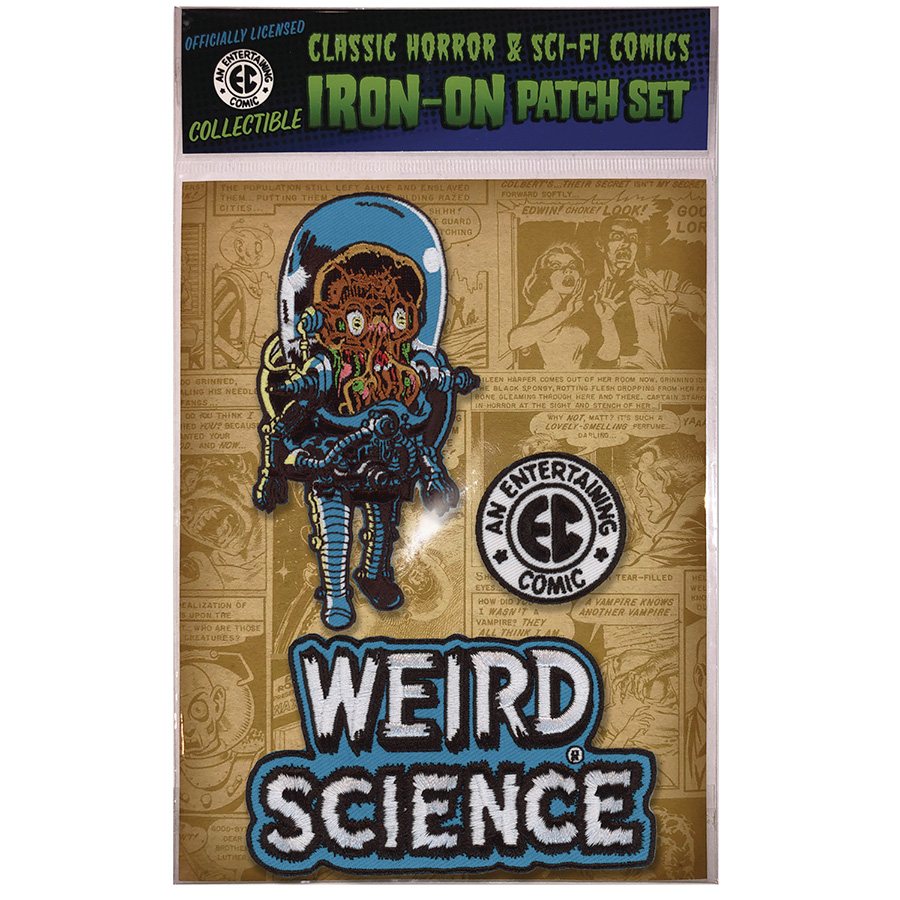 EC Comics Weird Science Patch Set