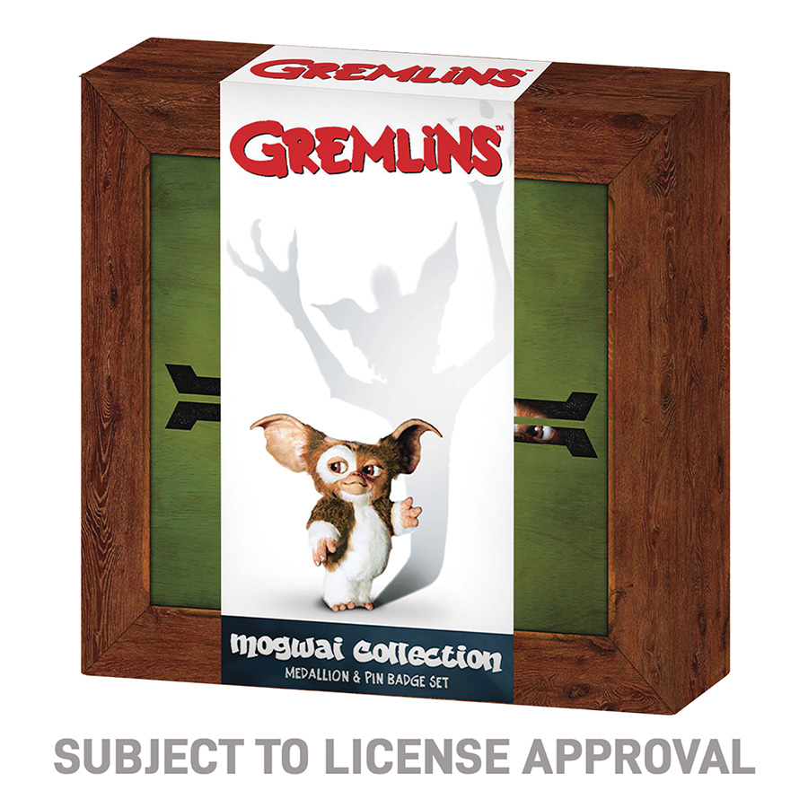 Gremlins Limited Edition Medallion And Pin Set