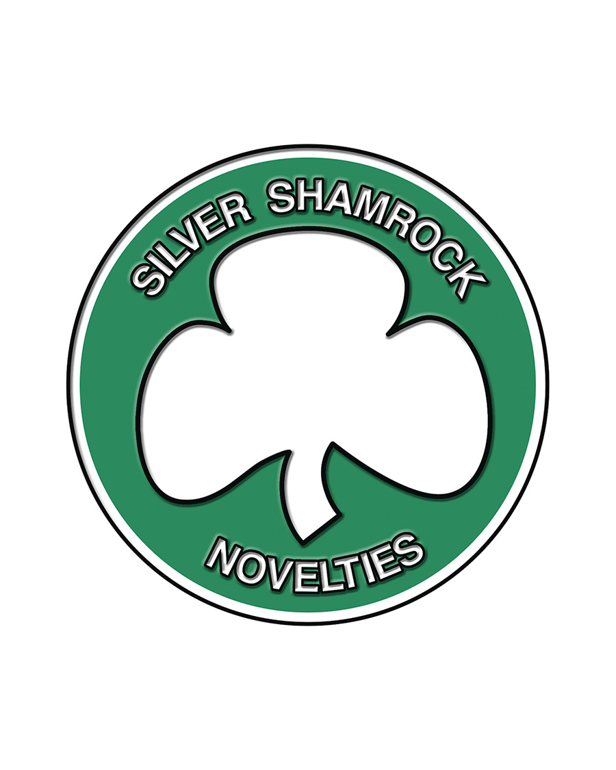 Halloween III Silver Shamrock Enamel Pin