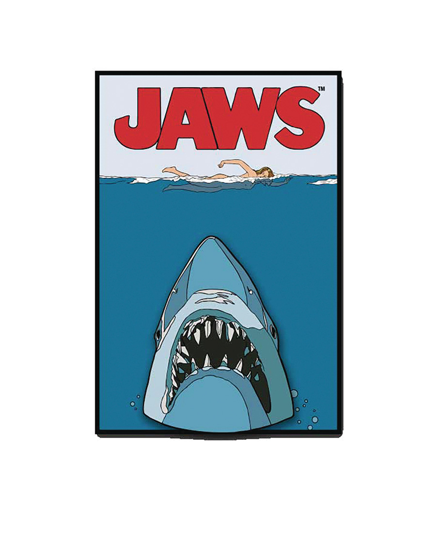 Jaws Poster Enamel Pin