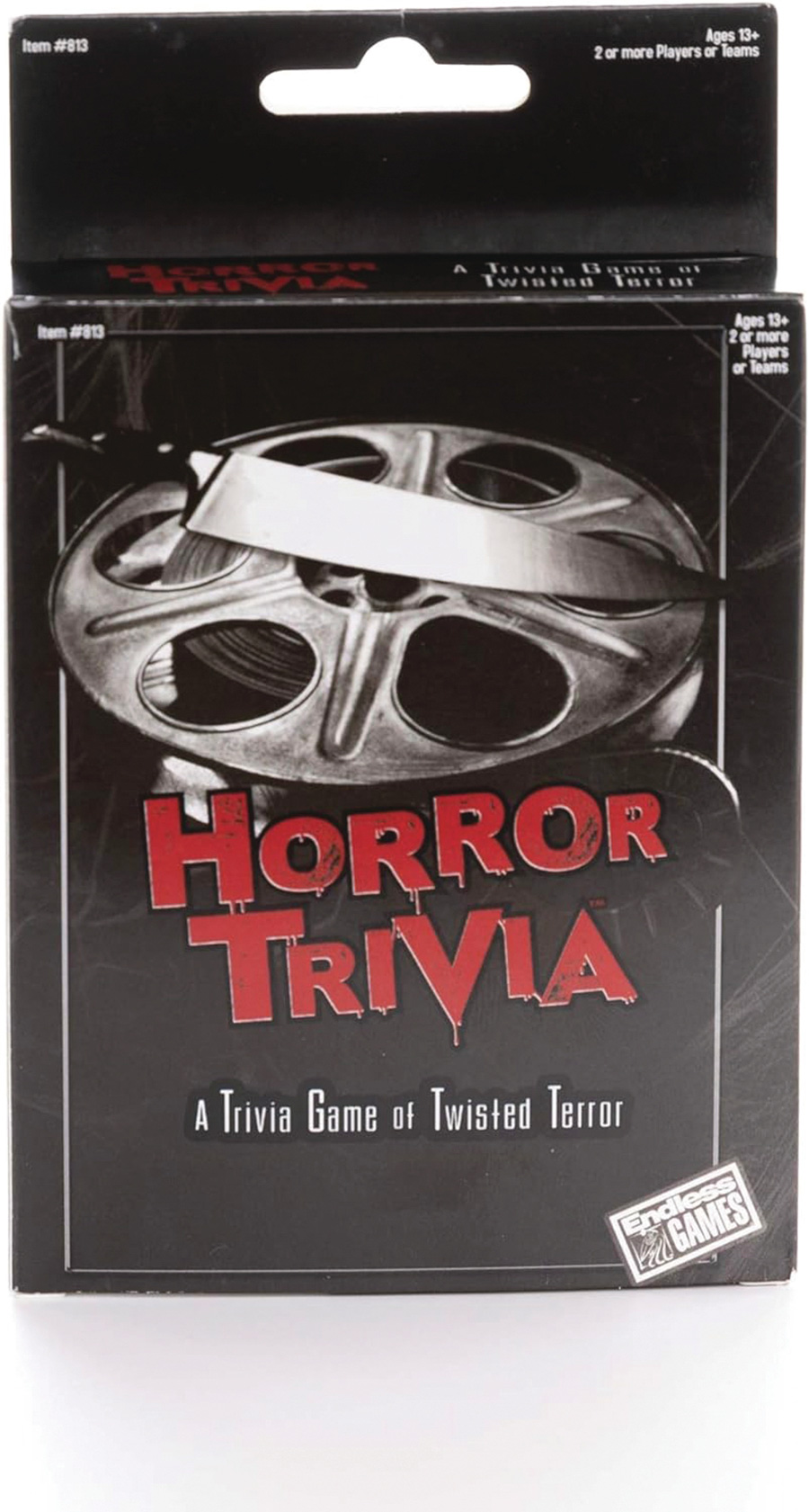 Horror Trivia Party Game Peggable Edition