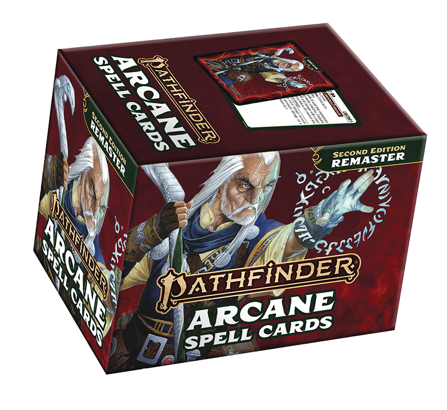 Pathfinder Arcane Spell Cards (P2)(Remastered)