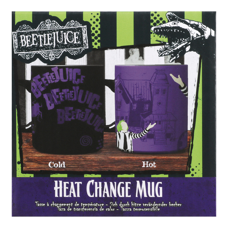 Beetlejuice XL Heat Change Mug