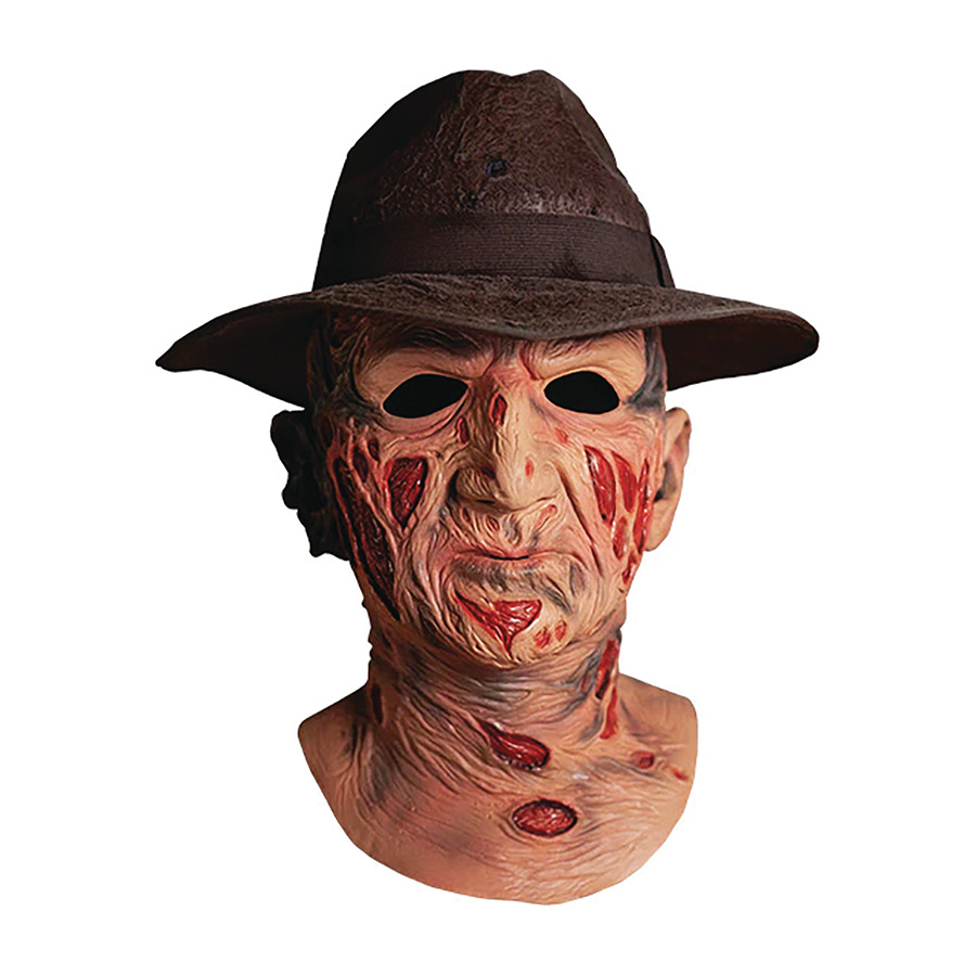 Nightmare On Elm Street 4 Dream Master Freddy Mask With Hat