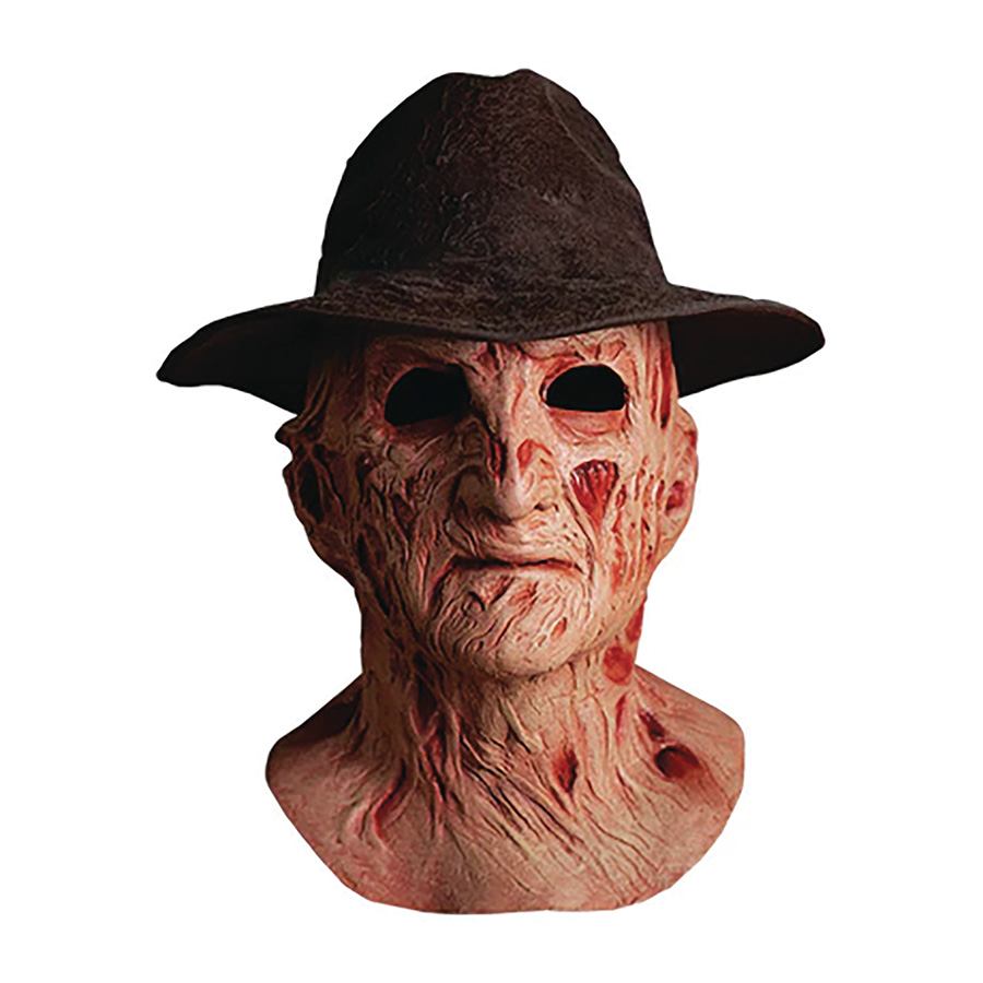 Nightmare On Elm Street Freddy Deluxe Edition Mask With Hat