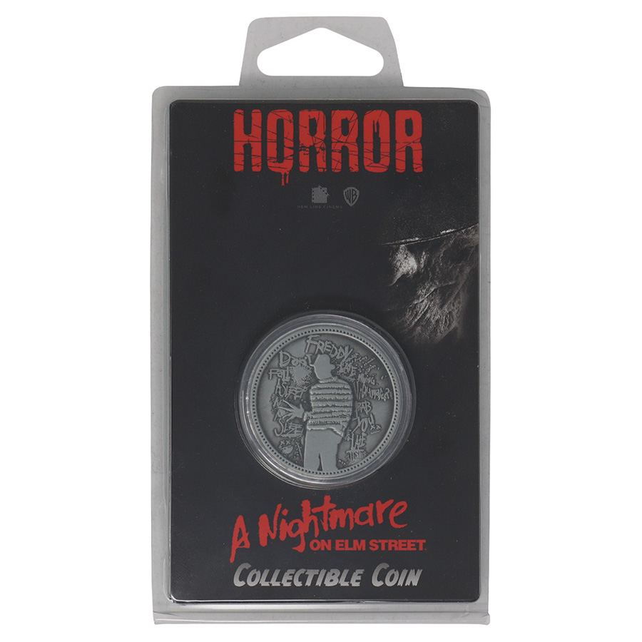 Nightmare On Elm Street Limited Edition Collectible Coin