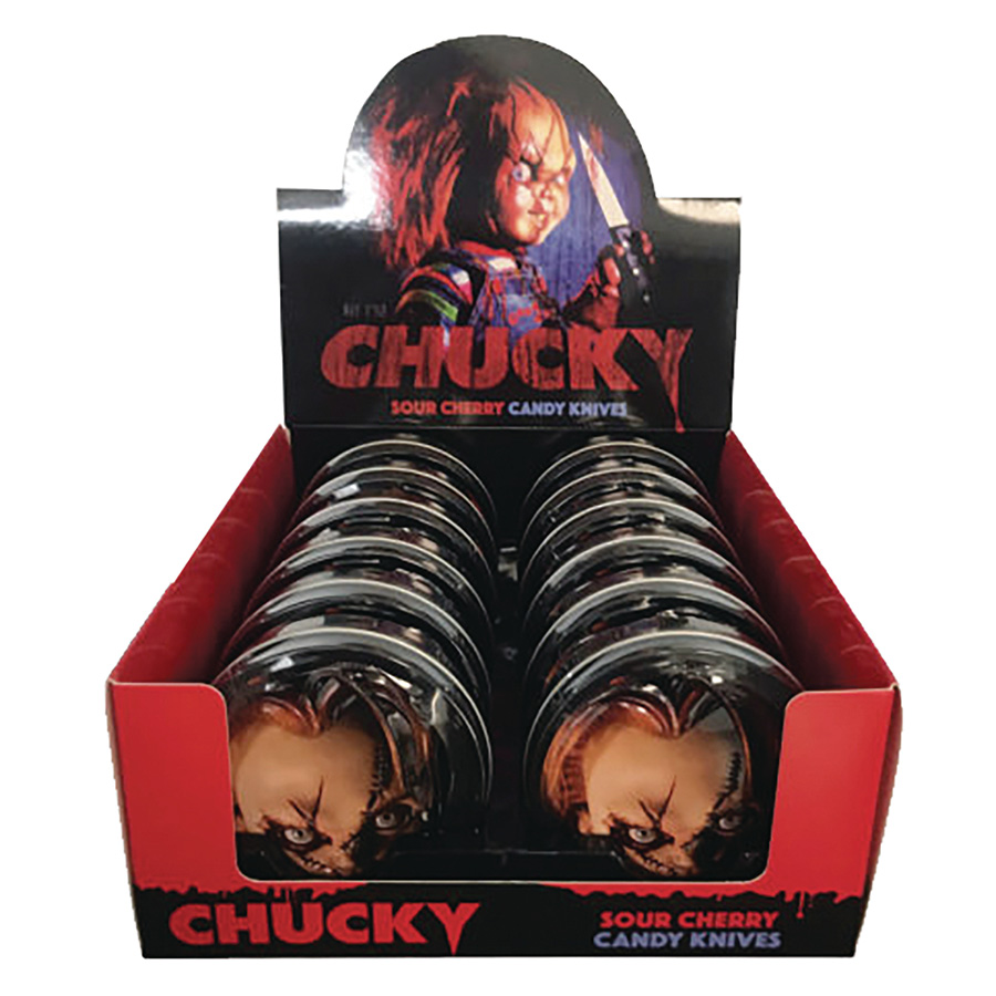 Childs Play Chucky Candy Tin