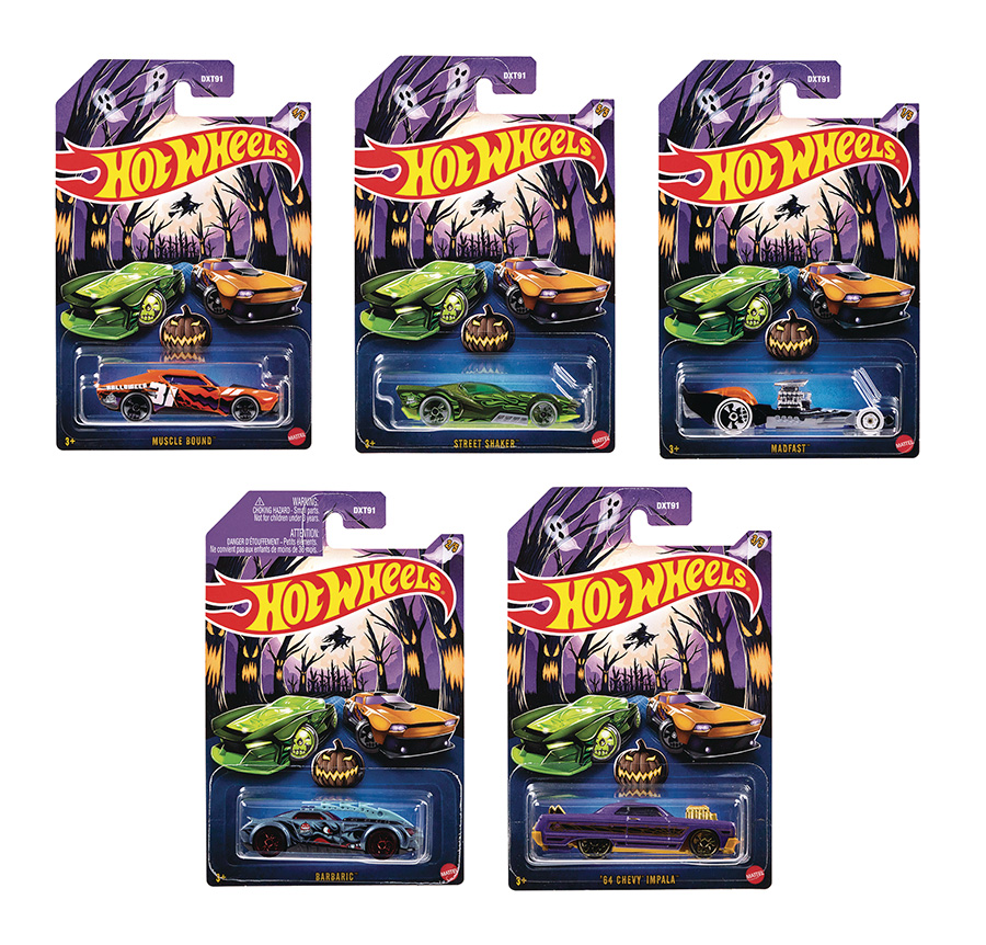 Hot Wheels Halloween 2024 Die-Cast Assortment Case