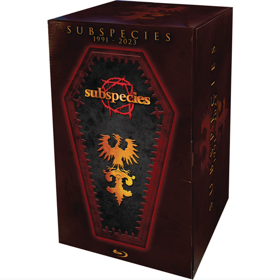 Subspecies 1991-2023 Blu-ray Coffin Deluxe Box Set