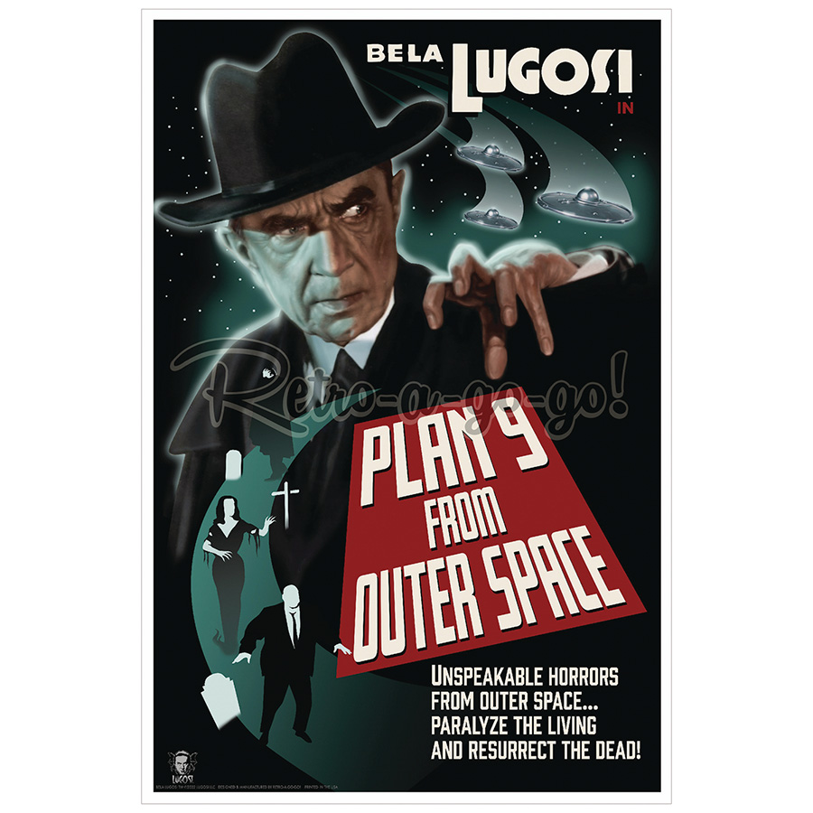 Bela Lugosi Print - Plan 9 From Outer Space